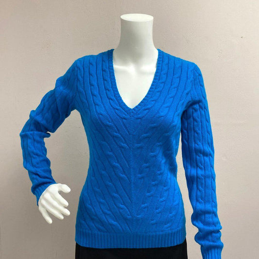 Ralph Lauren Blue Cashmere Sweater