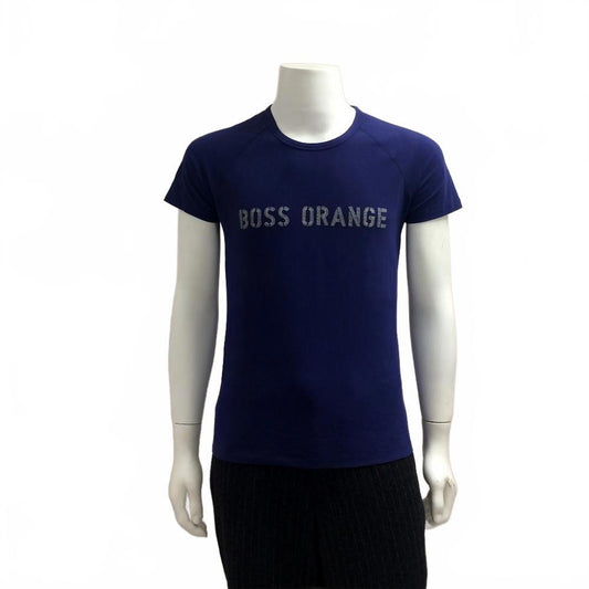 Boss by Hugo Boss Navy Blue Men T - Shirt Size L