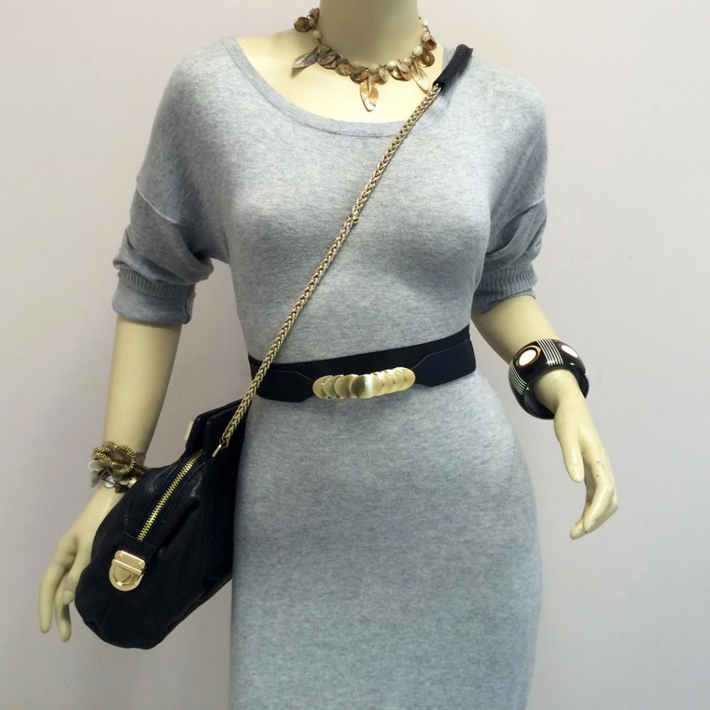 BE & D New York Myles Black Leather Crossbody Bag