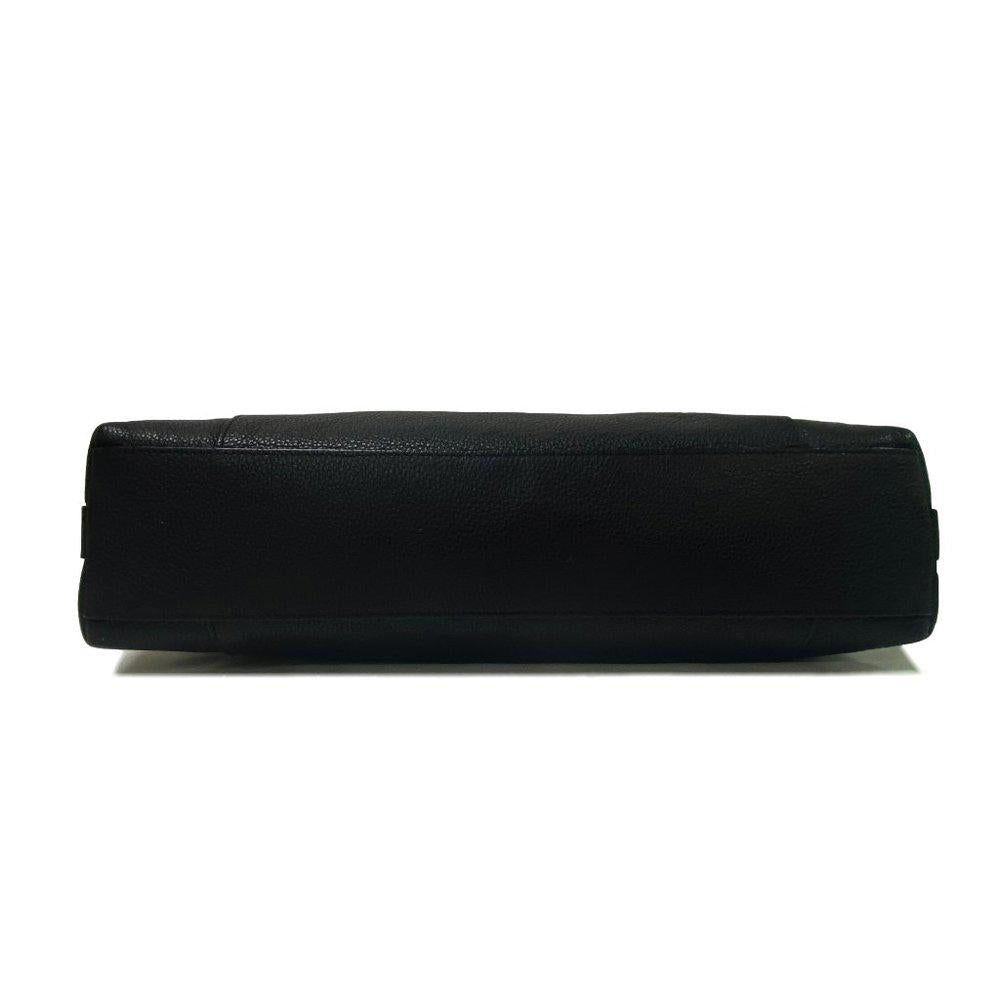 Coach 34312 Scout Pebbled Leather Black Satchel Bag