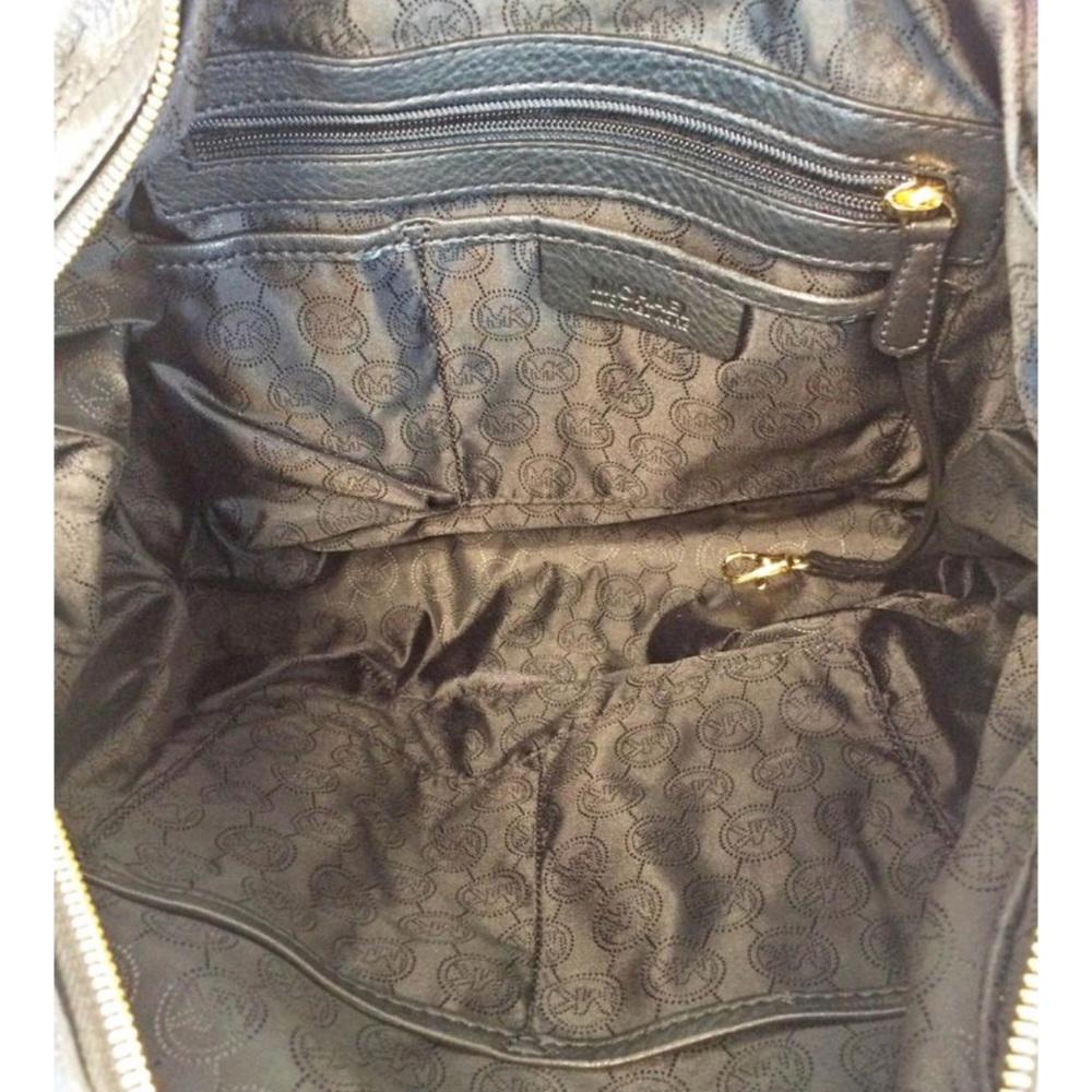 MICHAEL KORS Bedford Bowling Leather Satchel Bag