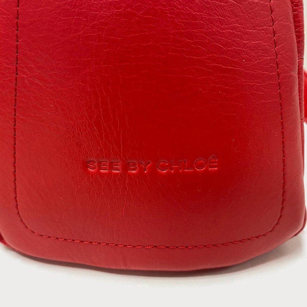 See by Chloe Flash Red Crossbody Bag