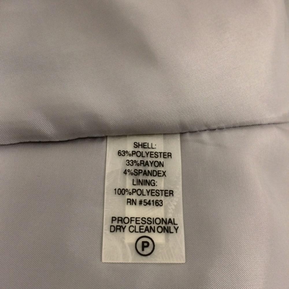 Calvin klein Grey Pleated Dress