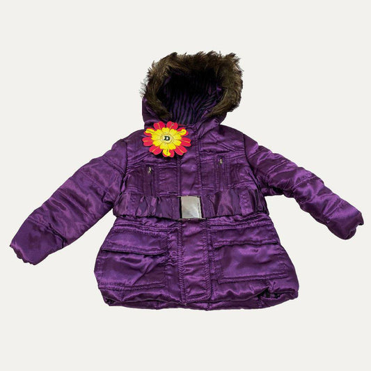Dollhouse Purple Puffer Coat