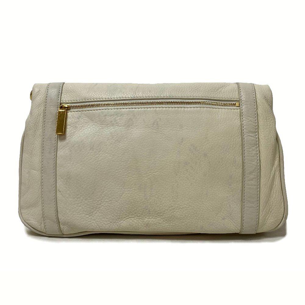 Tory Burch Amanda White Foldover Bag